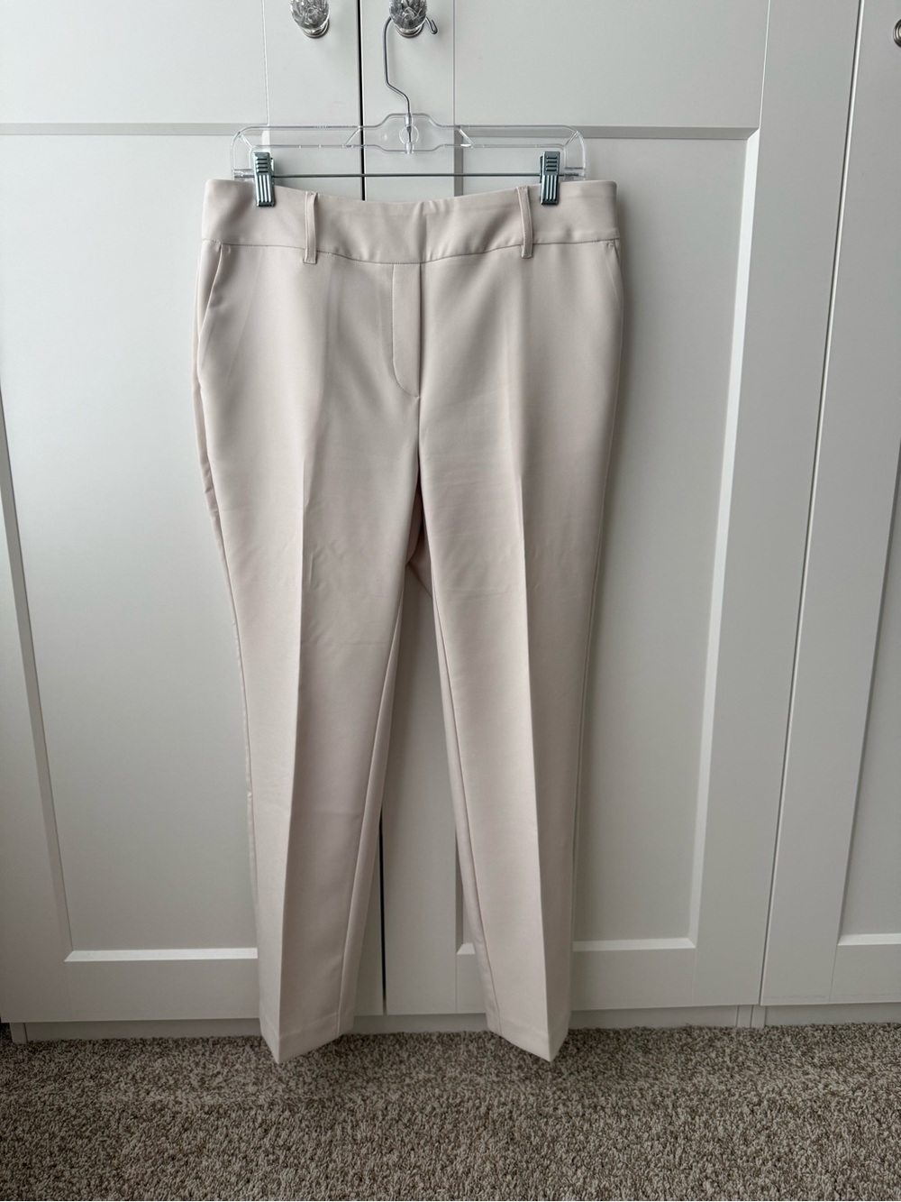 Nicole Miller Off White Trousers